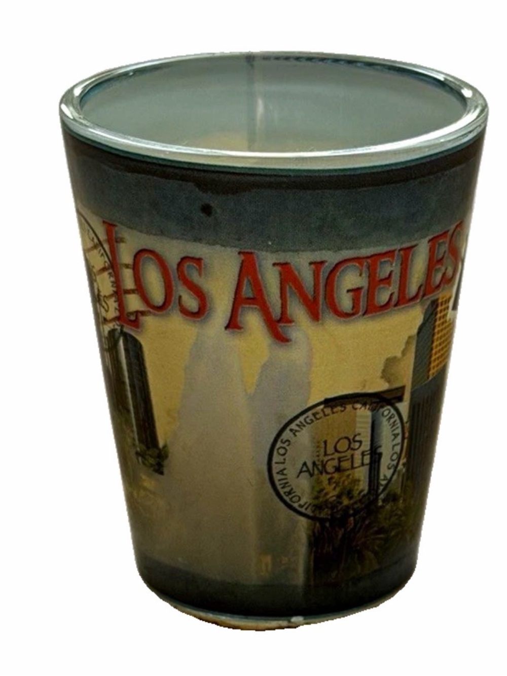 Los Angeles Decorative Ceramic Tumbler - Vintage City Design